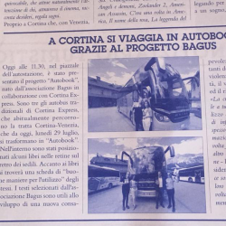 A Cortina si viaggia in Autobook grazie al progetto Bagus